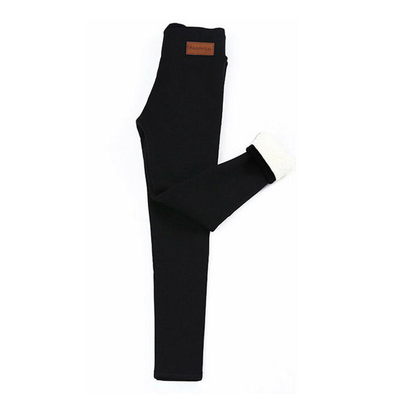 Leggings de cashmere das mulheres do inverno super elástico magro quente leggings calças de veludo grosso leggins mais tamanho
