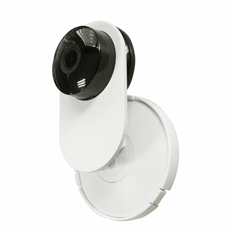 Soporte de plástico para cámara de seguridad, accesorio de montaje en pared giratorio de 360 grados para Mi/Yi Smart Home, 2 juegos