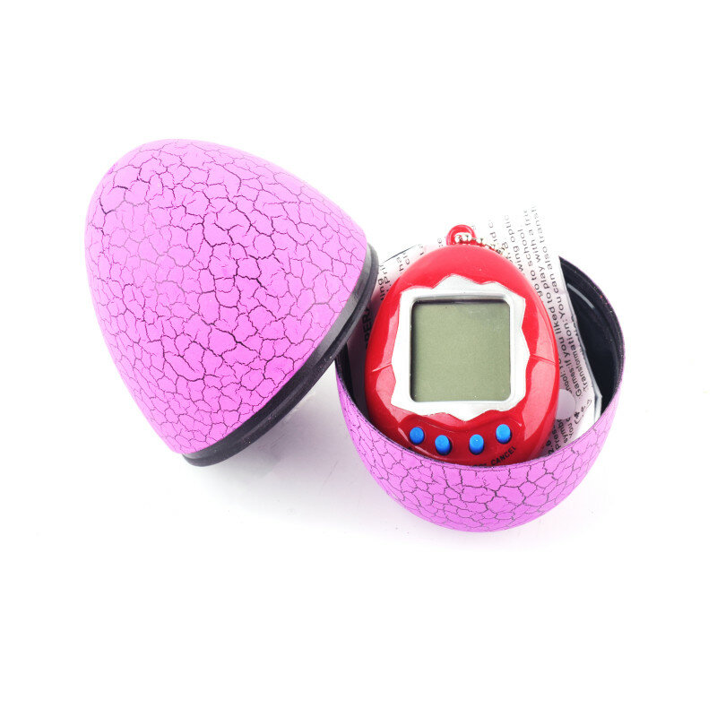 Tamagotchi-Llavero electrónico para mascotas, regalo educativo divertido de los 90, huevos de dinosaurio, CIBER Virtual, juguete para mascotas