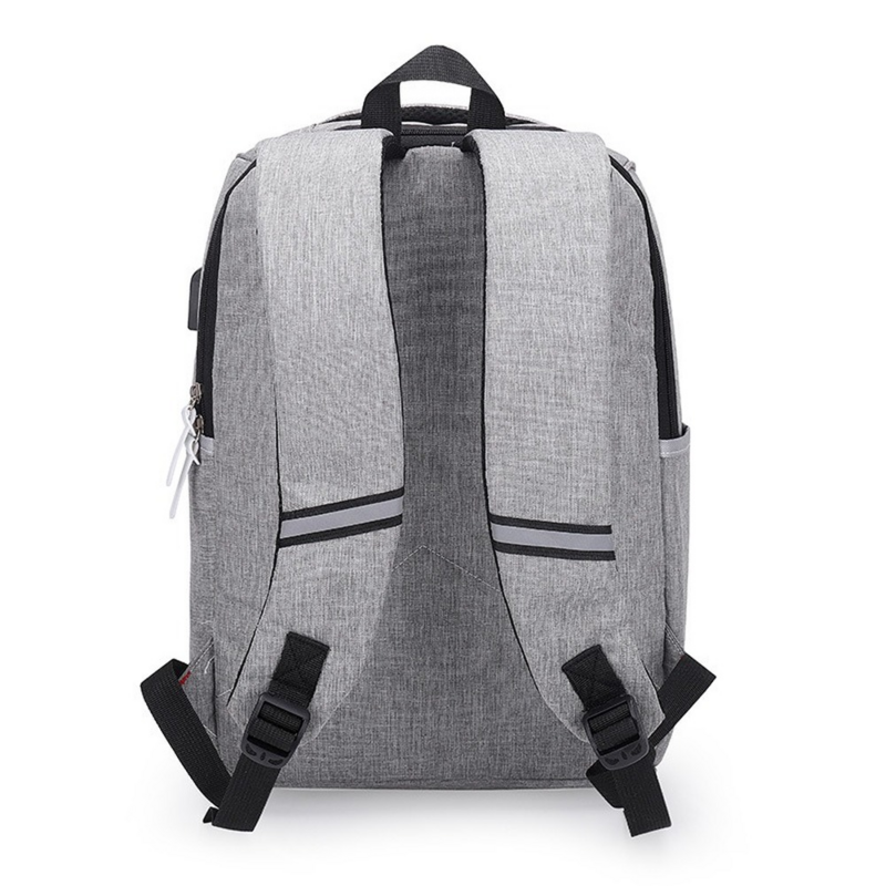 Mochila de tela Oxford para hombre y mujer, bolso de viaje impermeable para estudiantes de escuela media, bolso escolar para ordenador portátil