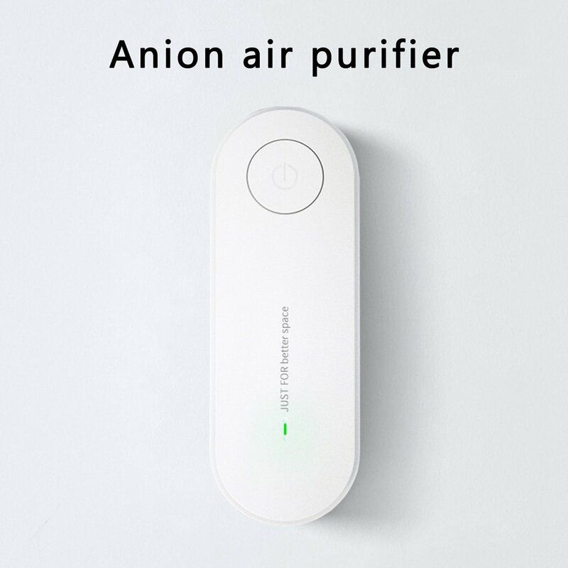 Purificador de aire ionizado negativo, desodorizante de olores, duradero, elimina el polvo y el humo, eliminación de formaldehído, uso doméstico