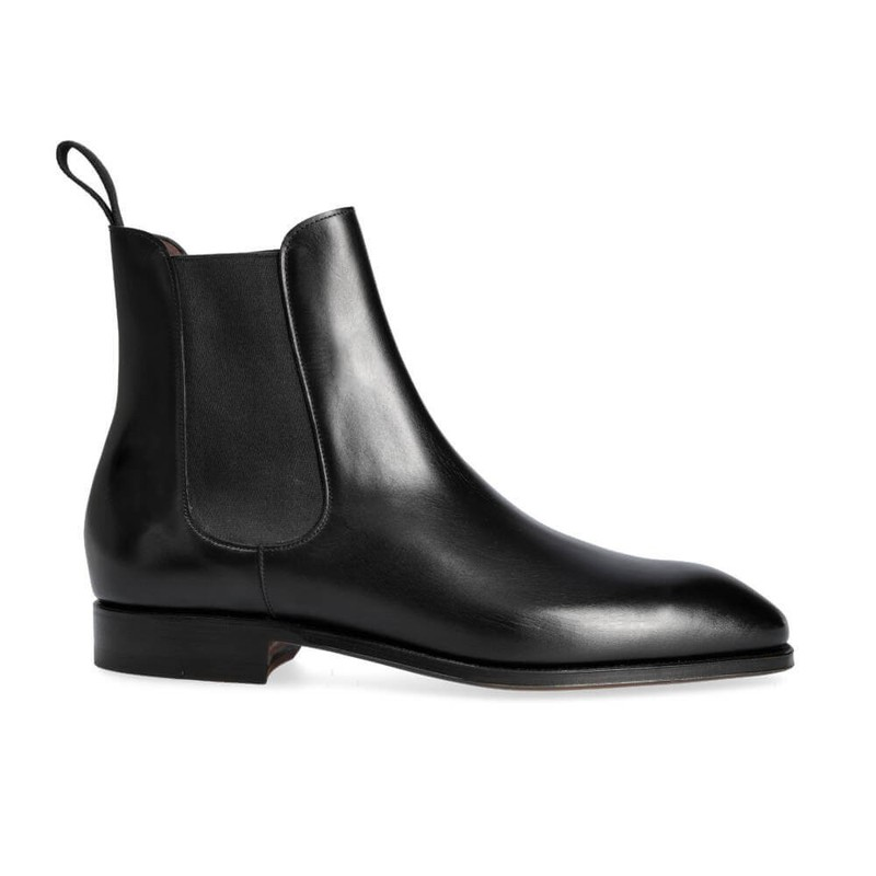 Botas Chelsea cómodas para hombre, zapatos de ante sintético con tacón bajo, Punta puntiaguda, para otoño e invierno, KE602