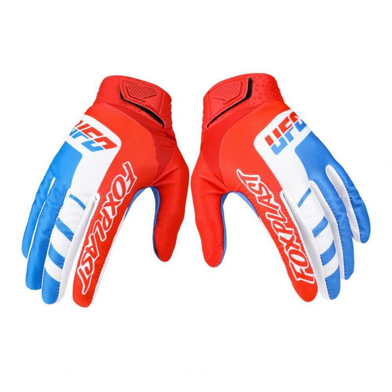 Protezione mani 1 paio di guanti da Mountain Bike durevoli da Motocross guanti da ciclismo in poliestere traspiranti per arrampicata