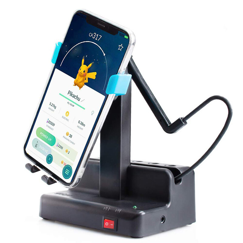 Agitador de teléfono USB para Pokemon Go, Google Fit Ant Forest, Wechat, soporte automático para móvil, podómetro 5000- 15000, paso/hora