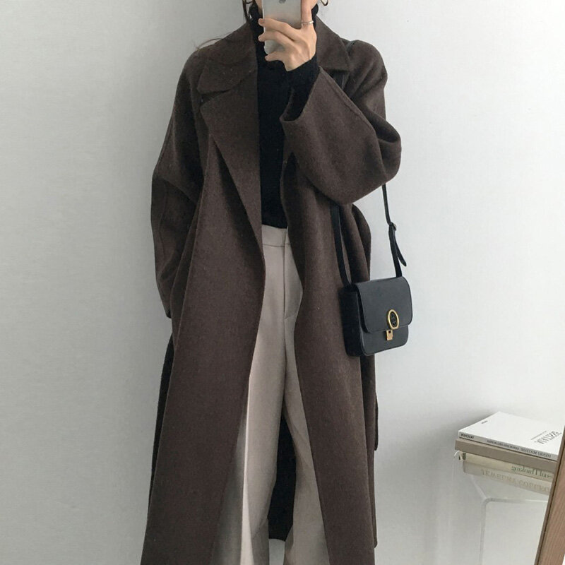 Женское пальто 2019 зимняя одежда новый большой Размеры женская одежда жира мм Клетчатая Шерстяная куртка из хлопка размера плюс Размеры