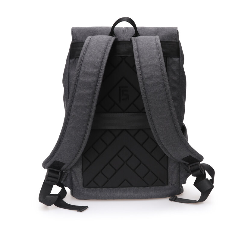 Мужской нейлоновый рюкзак FYUZE, брызгозащитный вместительный дорожный многослойный ранец для ноутбука 15,6 дюйма с защитой от кражи для подро...