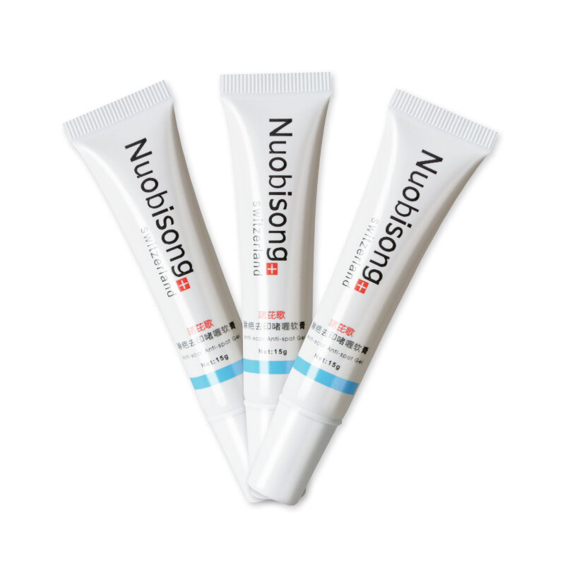 Nuobisong – crème anti-cicatrice pour le visage, traitement de l'acné, blanchissante, hydratante, soins pour la peau, 2 pièces