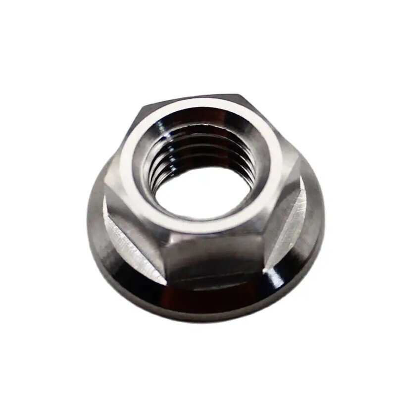 M18 Pitch 1.5 Titanium Flange Hex Nuts Grade 5