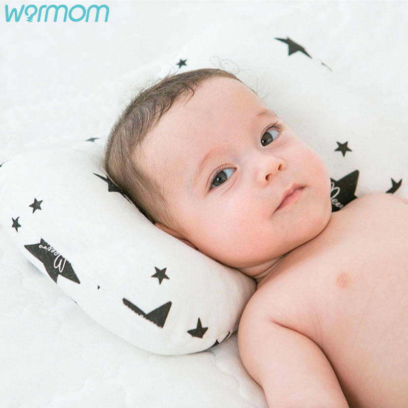 Warmom Autumn And Winter Baby Pillow Children's Stereotyped Pillow Cotton Baby Pillow Anti-eccentric Head Stereotyped Pillow