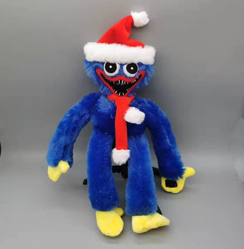 Huggy Wuggy-peluche de amapola para niños, juguete de felpa de 100CM, juego de Horror, Kawaii, regalos de navidad