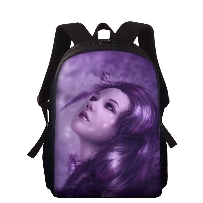 Gothic Dark art 15 Kids Backpack School Bags For Teenagers Girls Boys Schoolbag  Pattern Children Book Bag Student Bagpack