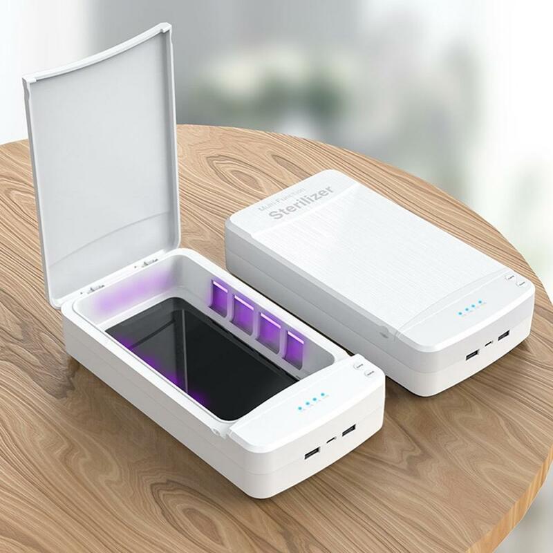 Nova multifuncional portátil móvel caixa de desinfecção ultravioleta esterilização inteligente uv desinfecção