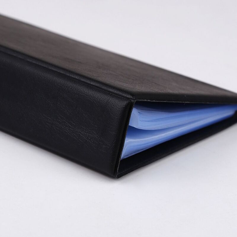 120/180/240/300 Card Bits ID Credit Card Holder Case Bank Cards Storage Bag Quality PU Leather Business Cards Organizer Cover