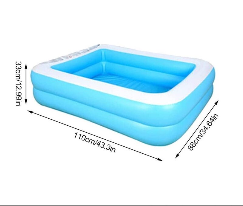 New Kids Summer Thickened Inflatable Swimming Pool Family Adult Play Bathtub Outdoor Indoor Water Bathing Tub Baby Home Children