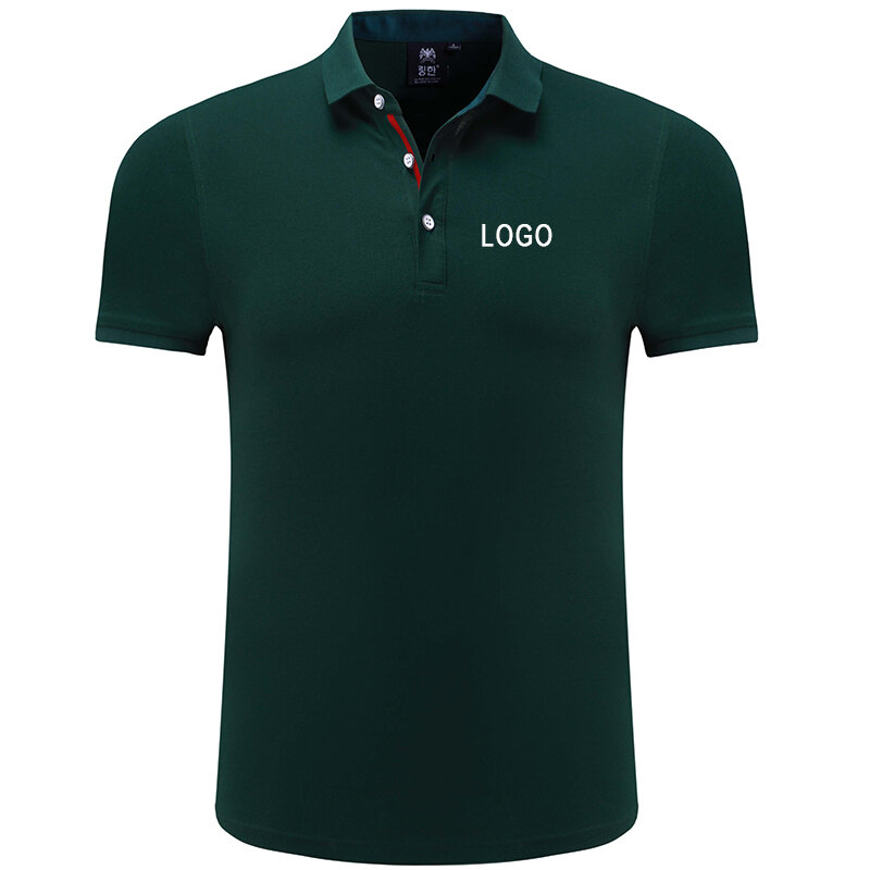 Impressão personalizada diy personalizado camisa polo cor cheia texto logotipo impressão trabalho uniforme workwear empresa