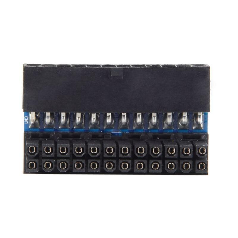 ATX 24 Pin 90 gradi 24 pin a 24 pin adattatore di alimentazione scheda madre connettori di alimentazione della scheda madre modulari per cavi di alimentazione