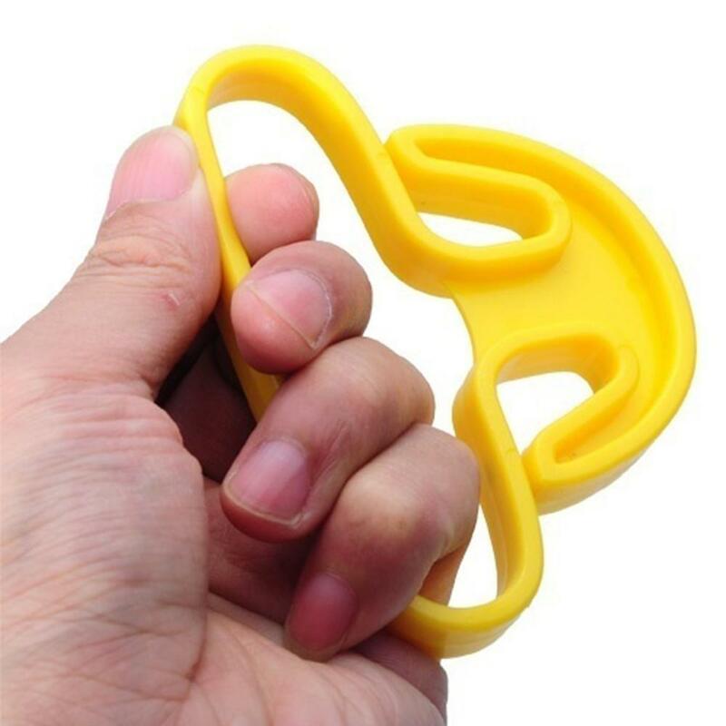 Shopping Bag Hanger Hooks Carry Food Machine Ergonomic Plastic Anti-wear Hand Finger Home Helper Weight Capacity Random Color