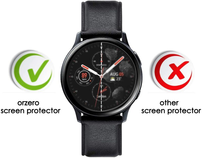 3D изогнутая мягкая волоконная полноэкранная Защитная пленка для смарт-часов Samsung Galaxy Watch Active 1/ Active 2 40 мм 44 мм