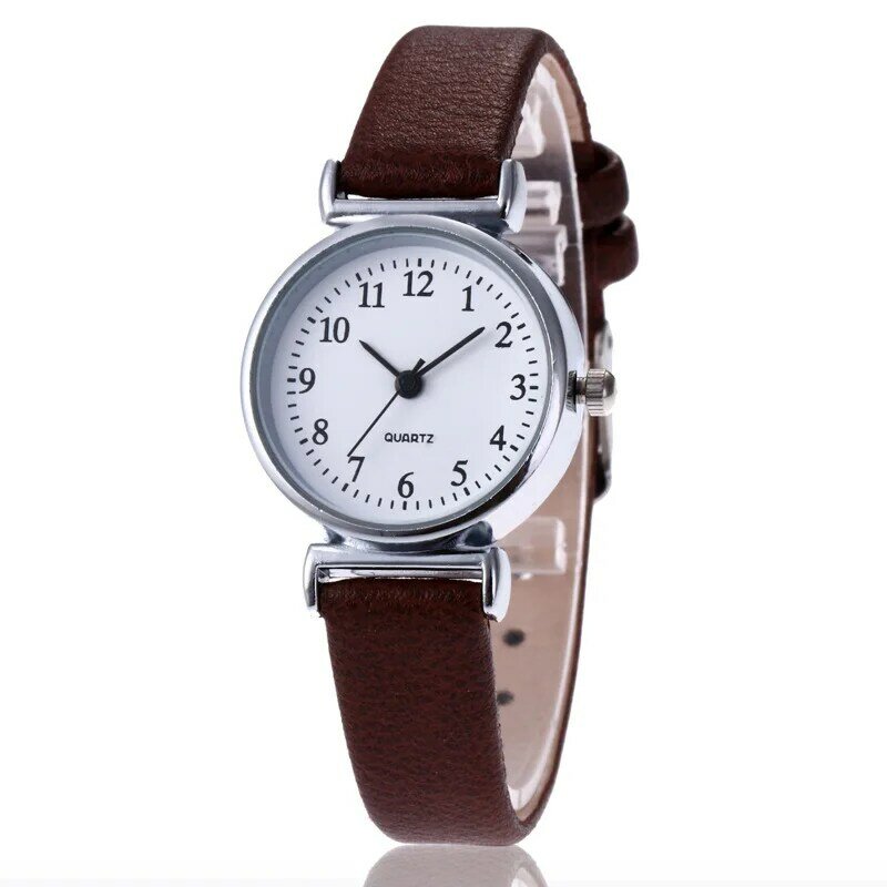 2020 zegarek dziewczęcy Montre Femme studentki prosty Trend Casual zegarki damskie w stylu Retro dla kobiet prezent zegar Reloj Mujer