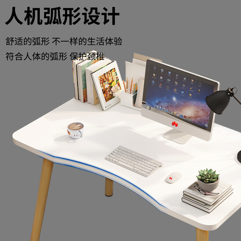 Escritorio nórdico Simple para ordenador, mesa pequeña para estudio, moderno, minimalista, para el hogar, dormitorio, Oficina