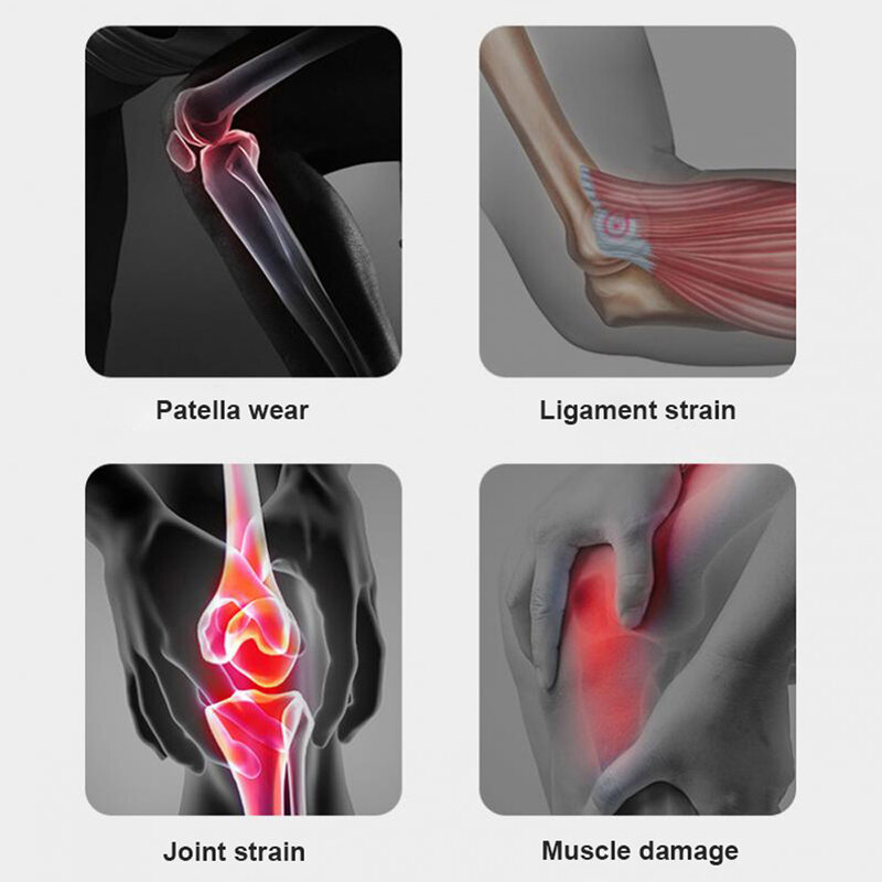 Compressão joelheiras ortopédico joelho cinta ajustável respirável elástico perna aquecedores esporte ciclismo basquete protetor bandagem