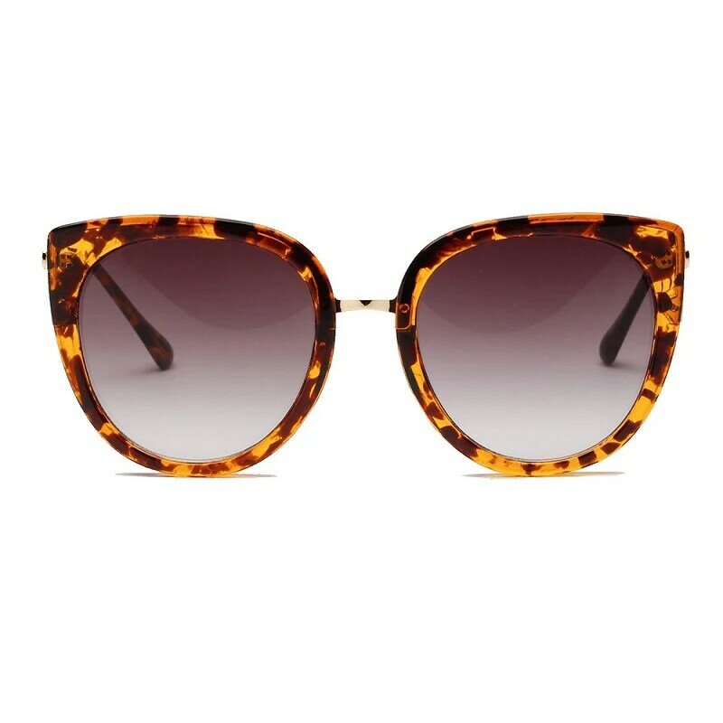 2020 New Brand Designer Metal Cateye Sunglasses Women Retro Sun Glasses For Female UV400 Eyewear Shades Oculos De Sol Gafas