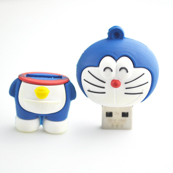 Аниме Doraemon мультфильм крутой подарок USB3.0 флэш-накопитель модная индивидуальная творческая карта памяти 32g милые японские роли смайлик