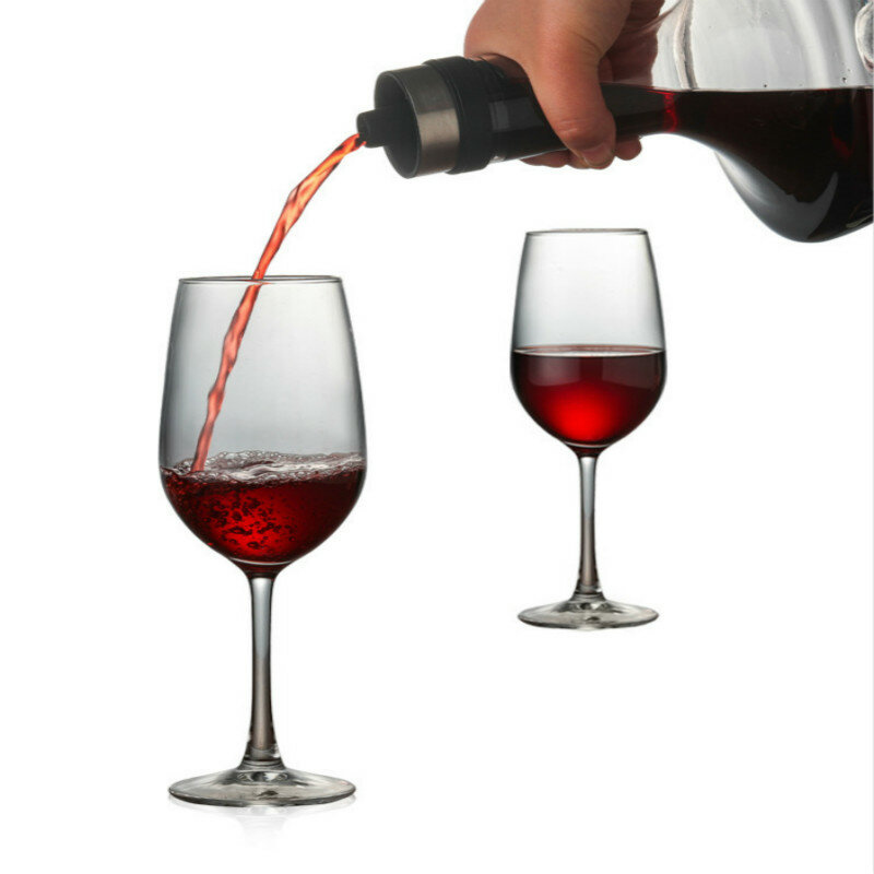 1000ML ขนาดใหญ่ขวดเหล้า Handmade คริสตัลสีแดงไวน์บรั่นดีแว่นตาแชมเปญขวดเหล้าขวดเหยือก Pourer Aerator สำหรับ...