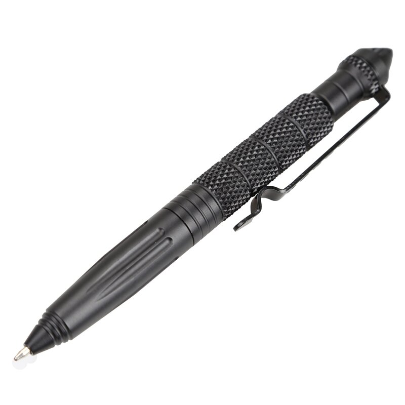 Military Tactical Pen Multifunction Self Defense Aluminum Alloy Emergency Glass Breaker Pen Outdoor Security Survival Tool