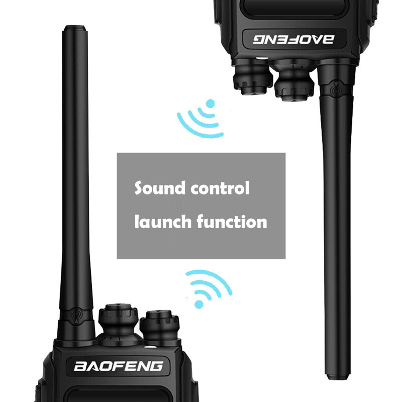 Talkie-walkie Portable Anti-interférence, grande puissance, à commande vocale, longue durée de veille