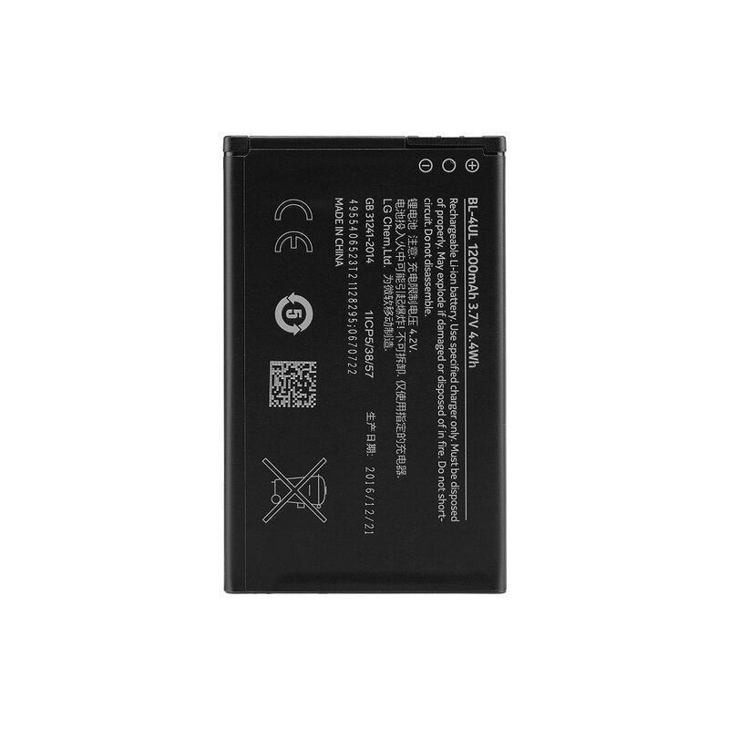 الأصلي BL-4UL 1200mAh استبدال البطارية ل نوكيا Lumia 225 330 RM-1172 RM-1011 RM-1126 RM-1012 BL4UL ليثيوم بوليمر بطاريات