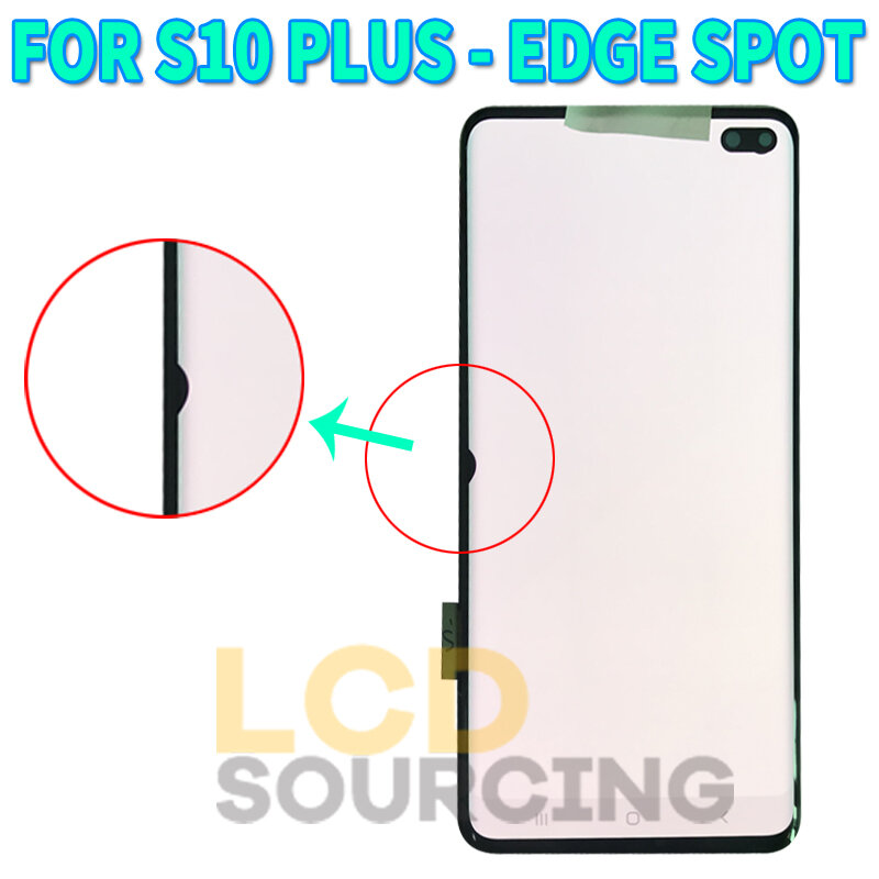 Amoled Small Dead Pixels For SAMSUNG Galaxy S10 LCD G973F G973FD Display S10+ Plus G975F G975FD Touch Screen Digitizer Assembly