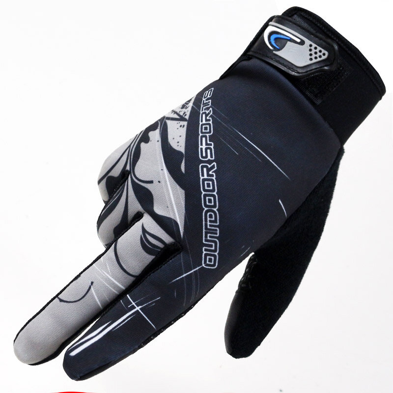 Мужские перчатки с сенсорным экраном DesolDelos, противоскользящие перчатки с полным пальцем для женщин и мужчин, спортивные перчатки для фитне...