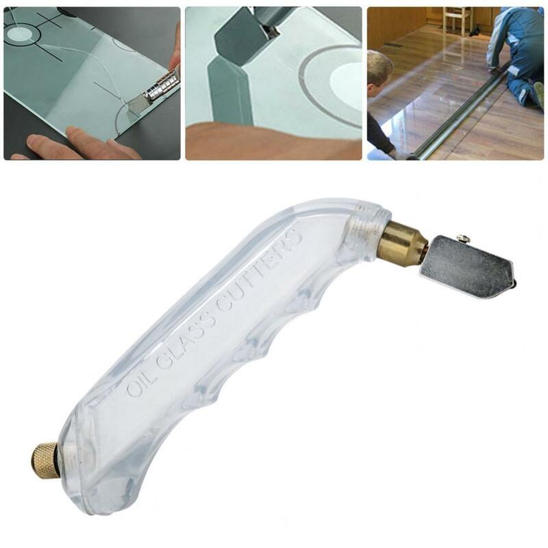 Профессиональный резак для стекла, инструмент для ручной резки плитки, резак для стекла с масляным покрытием 3-15 мм