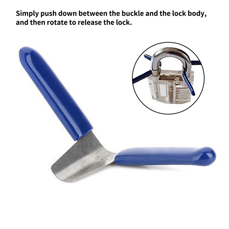 10pcs/set Pad Lock Shims Steel Lock Picks Portable Home Latch Padlock Unlock Accessories Lock Locksmith Tools