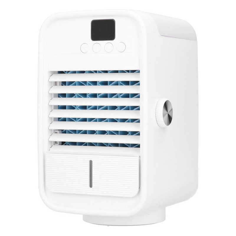 Refrigerador de ar abs mini condicionador de ar usb cabeça de agitação para a família para casa