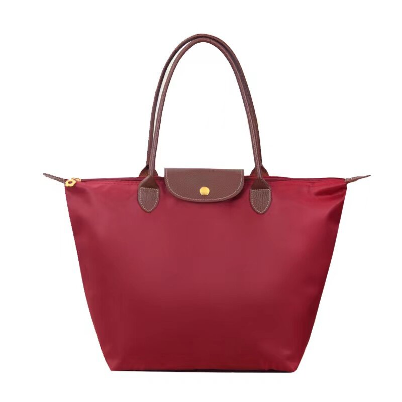 Популярная 2021 нейлоновая водонепроницаемая сумка-тоут, модная женская сумка, сумка-тоут, Оксфордские сумки на плечо, Женская Складная сумка...