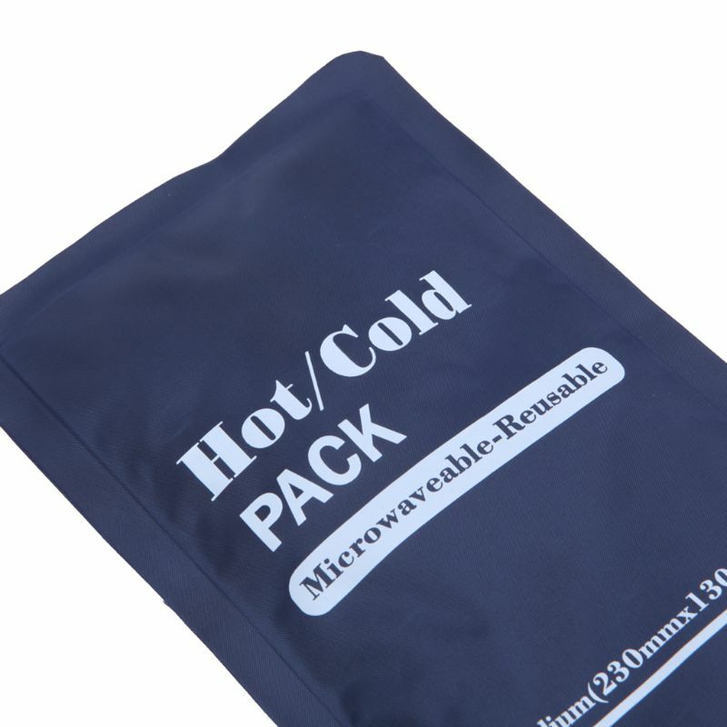 Bolsa de Gel de hielo suave, compresa en frío, reutilizable, cómoda impresión táctil