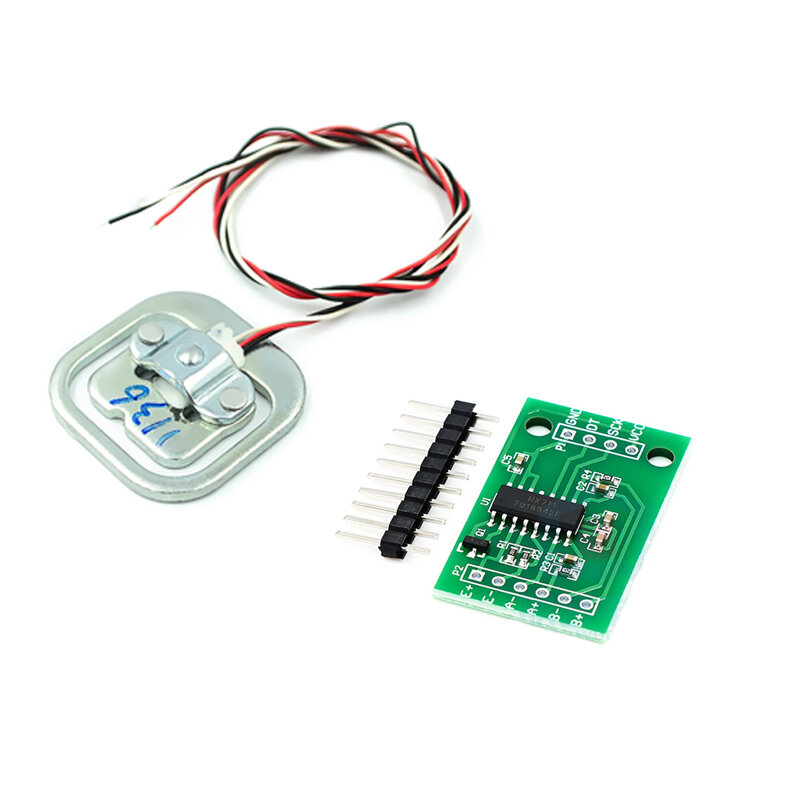 4PCS Menschlichen Maßstab Wägezelle Gewicht Sensoren + HX711 AD Modul Gewicht Sensor Elektronische Waage Druck Sensor DIY kit