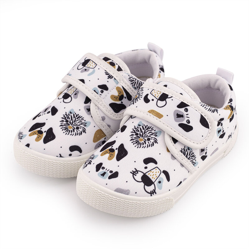 Холщовые ботинки Muyguay для маленьких детей, мальчиков, девочек, мультяшная собака, единорог, принт