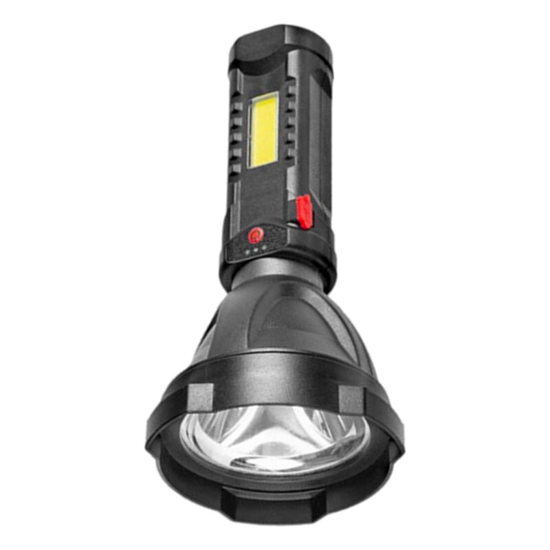 Lampe de poche Portable à LED 18650, torche, lanterne, pour la chasse, 18650, Rechargeable, USB