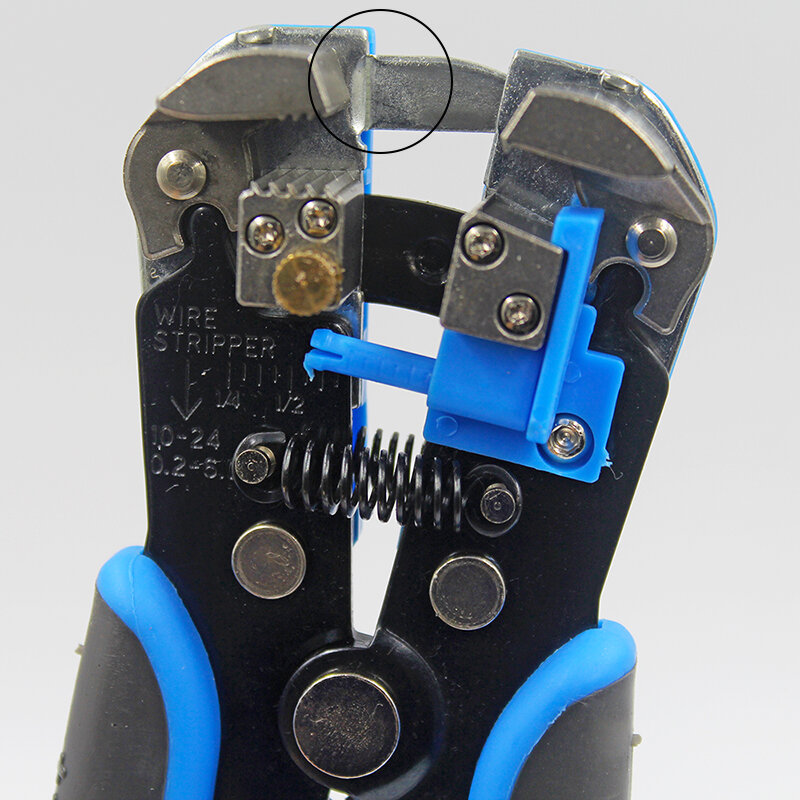 Pinza multifunzionale spelafili, utilizzata per il taglio di cavi, terminale di crimpatura 0.2-6.0mm, utensile manuale automatico di marca ad alta precisione