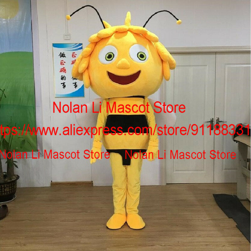 Disfraz de Mascota de abeja, juego de dibujos animados, fiesta de cumpleaños, carnaval publicitario, 10 estilos, superventas, 1189
