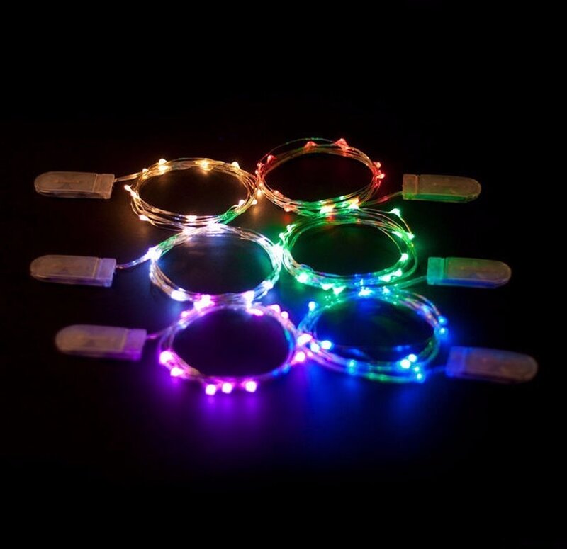 Tira de luces LED para decoración de habitación, tira de luces LED para fiesta navideña, hogar, 2 m3m