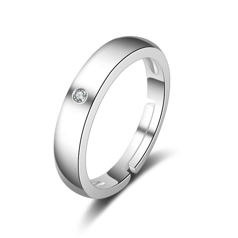 Sodrov Trouwringen Voor Koppels 925 Sterling Zilveren Bruiloft Sieraden Resizable Ringen Voor Vrouwen