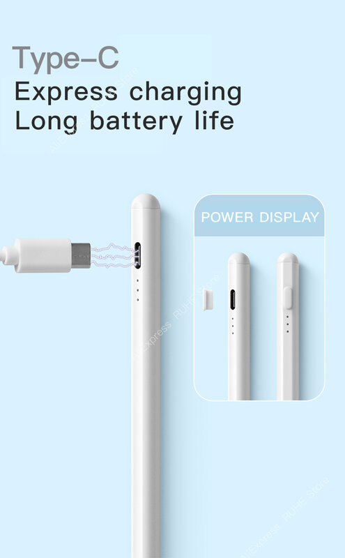 Карандаш DOQO для iPad, цифровой карандаш для рисования для Apple ipad 2018-2021 с подавлением ладони, Магнитная Зарядка, чувствительные ручки с наклоном