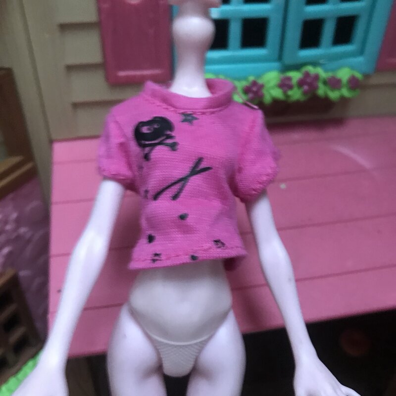 เสื้อผ้าและกระโปรงสำหรับ Monster High School เสื้อผ้าตุ๊กตาเสื้อผ้าตุ๊กตา Monster High อุปกรณ์เสริมตุ๊กตาสำหร...