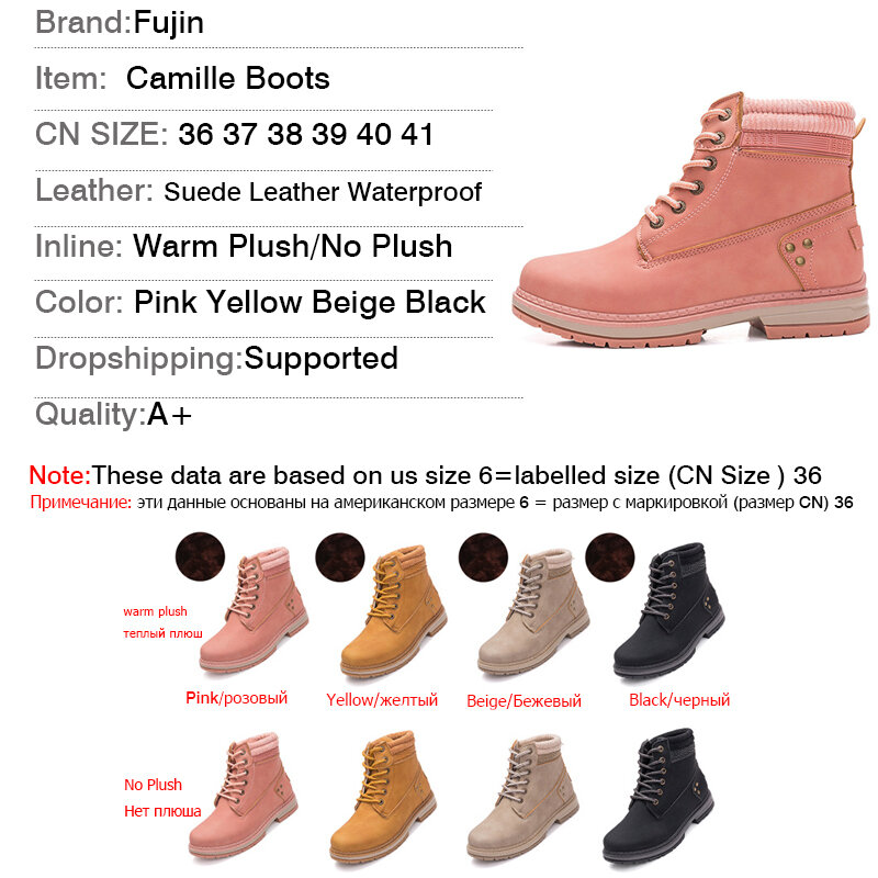 STS Winter Boots Women 2019 Heels Winter Boots New Arrival Women Shoes Warm Fur Plush Snow Shoes Woman Ankle Boots Botas Mujer