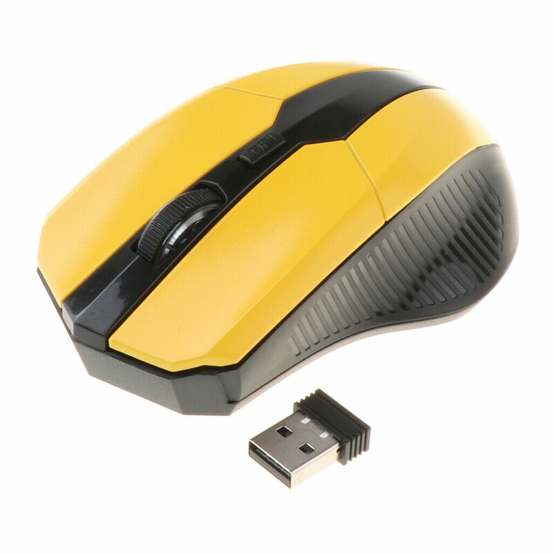 2. 4 GHz Wireless Optical Mouse Mäuse mit USB Fast delivery