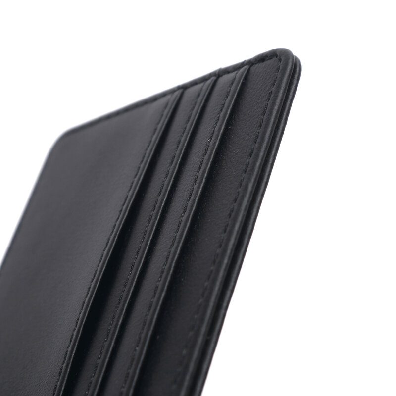 4-card Multicolor Card Holder Unisex Wallet Slim Leather PU Bank Credit Card Meal Card ID Card Cover Students Protable Container